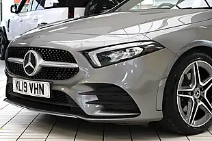 Used 2019 Mercedes-Benz a-Class AMG Line Mountain Grey - Interior and Exterior details 5
