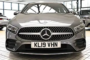 Used 2019 Mercedes-Benz a-Class AMG Line Mountain Grey - Interior and Exterior details 8