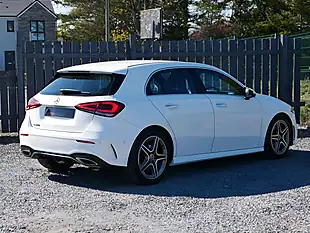Used 2019 Mercedes-Benz a Class AMG Line Polar White - Interior and Exterior details 10