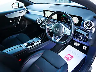 Used 2019 Mercedes-Benz a Class AMG Line Polar White - Interior and Exterior details 11