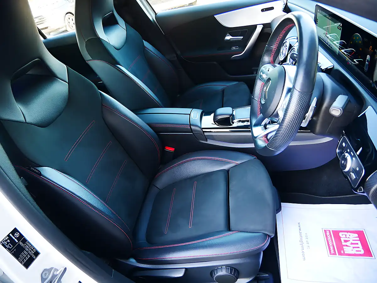 Used 2019 Mercedes-Benz a Class AMG Line Polar White - Interior and Exterior details 12