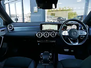 Used 2019 Mercedes-Benz a Class AMG Line Polar White - Interior and Exterior details 15