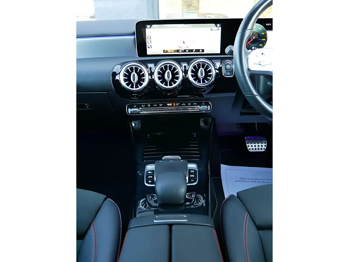 Used 2019 Mercedes-Benz a Class AMG Line Polar White - Interior and Exterior details 17