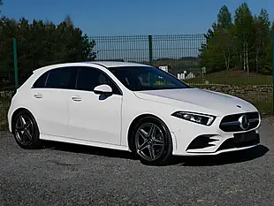 Used 2019 Mercedes-Benz a Class AMG Line Polar White - Interior and Exterior details 2