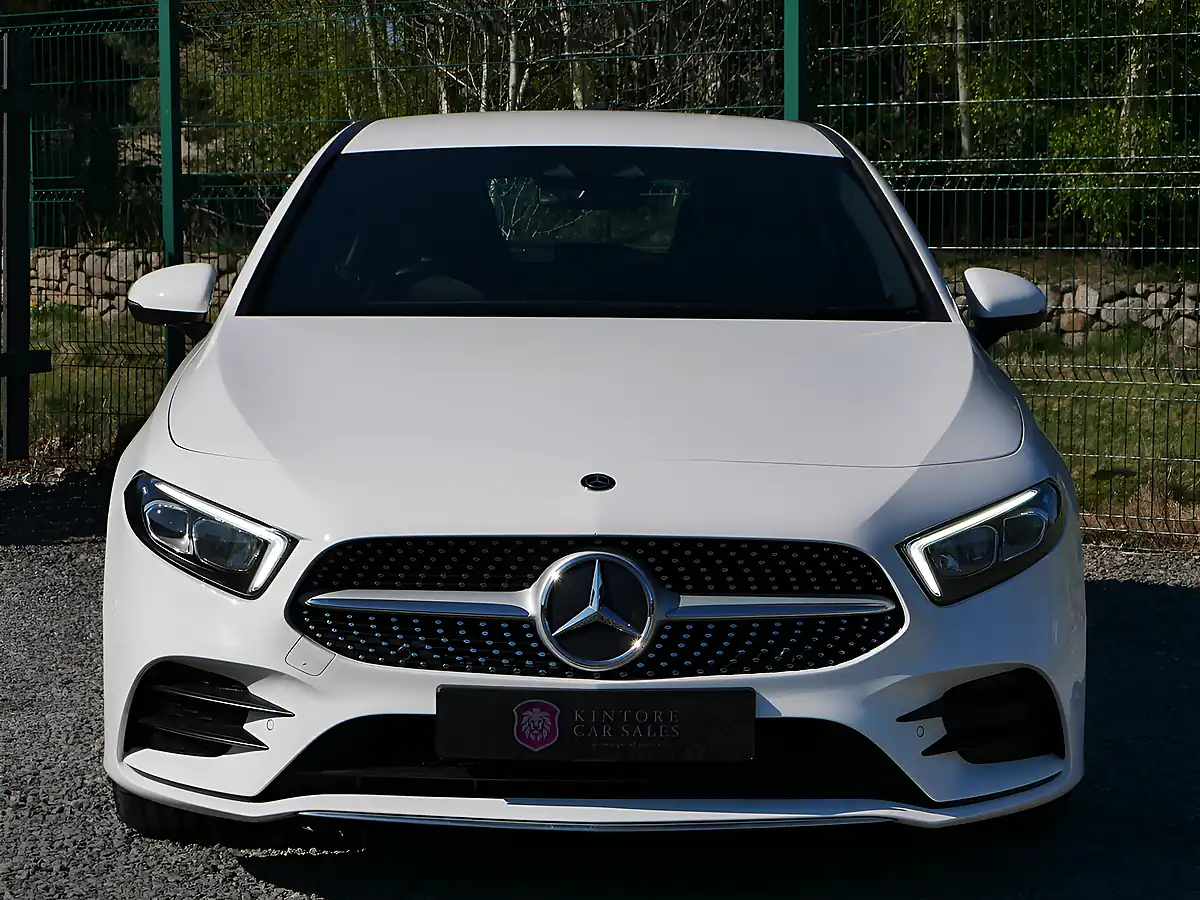 Used 2019 Mercedes-Benz a Class AMG Line Polar White - Interior and Exterior details 3