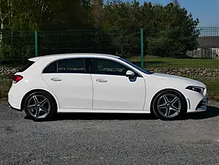 Used 2019 Mercedes-Benz a Class AMG Line Polar White - Interior and Exterior details 5