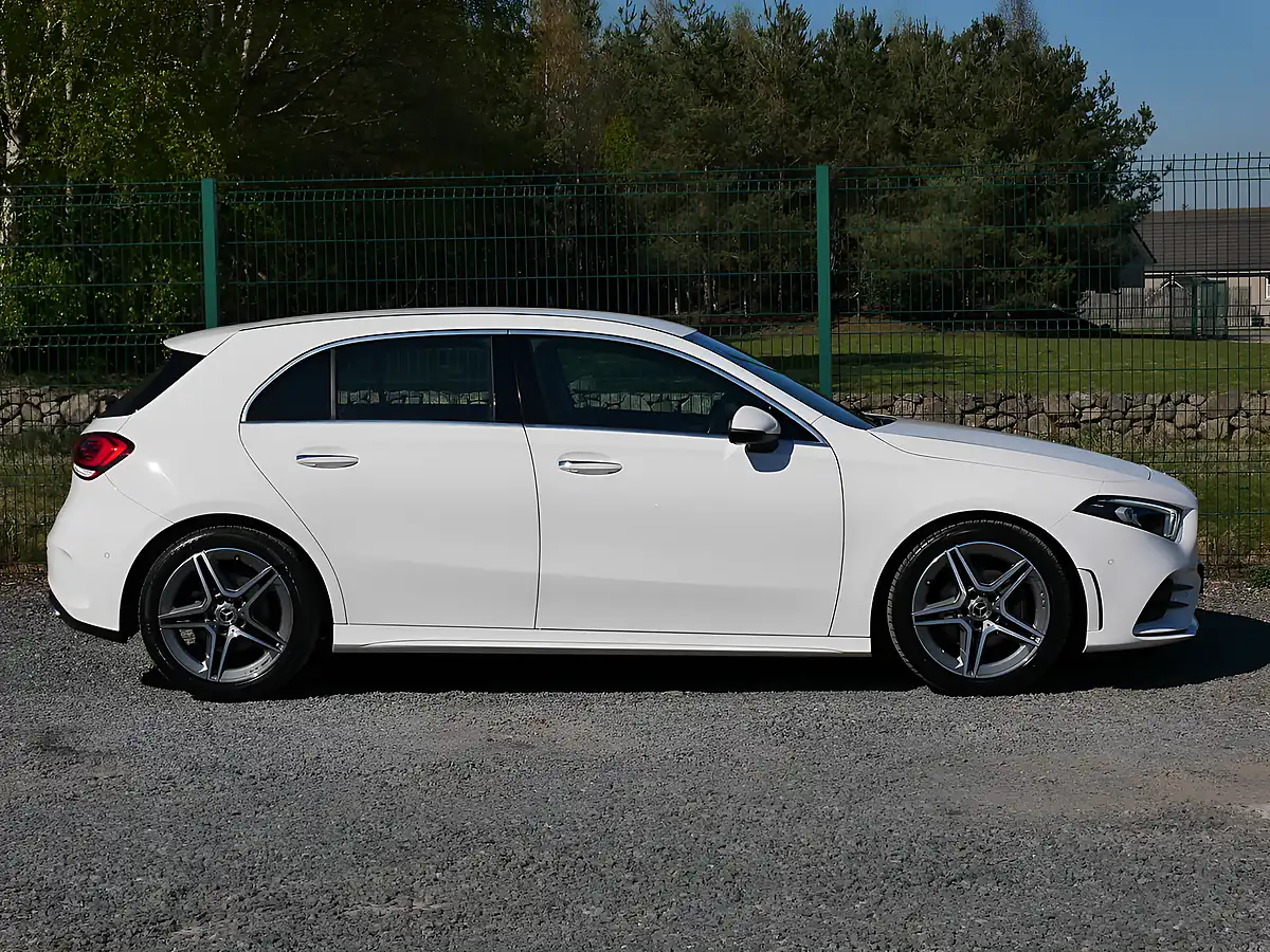 Used 2019 Mercedes-Benz a Class AMG Line Polar White - Interior and Exterior details 5