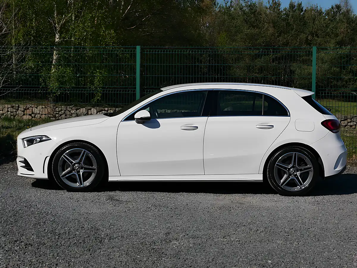 Used 2019 Mercedes-Benz a Class AMG Line Polar White - Interior and Exterior details 6