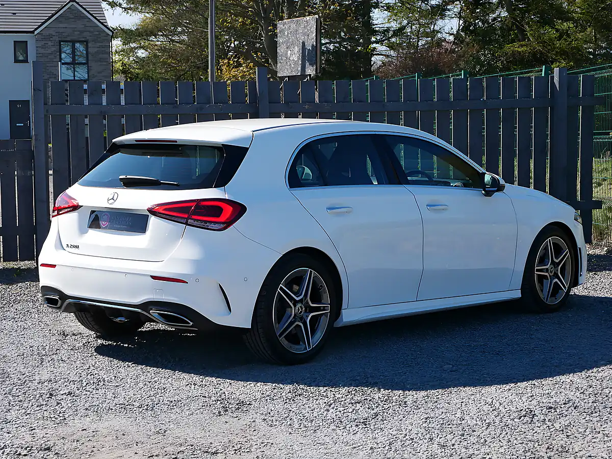 Used 2019 Mercedes-Benz a Class AMG Line Polar White - Interior and Exterior details 9