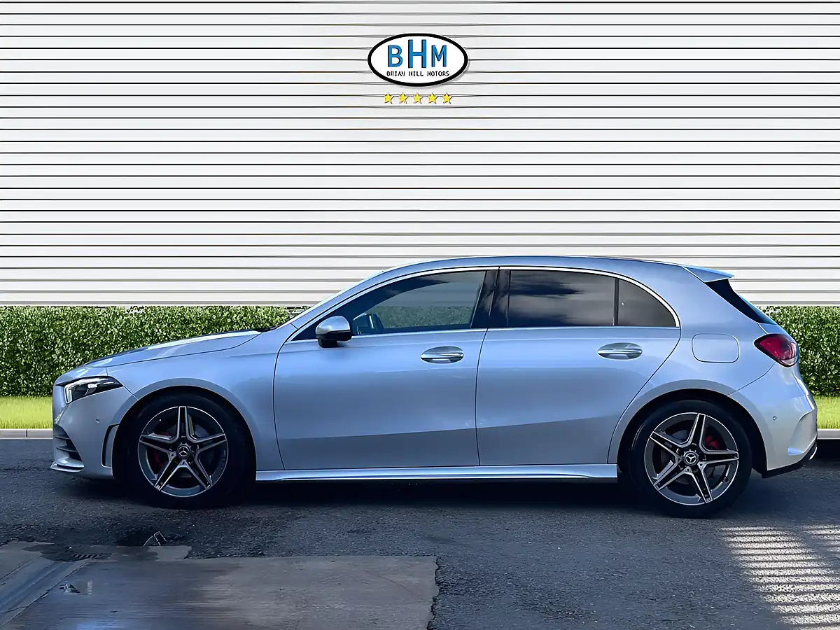 Used 2019 Mercedes-Benz a Class AMG Line (premium 2) Iridium Silver - Interior and Exterior details 10