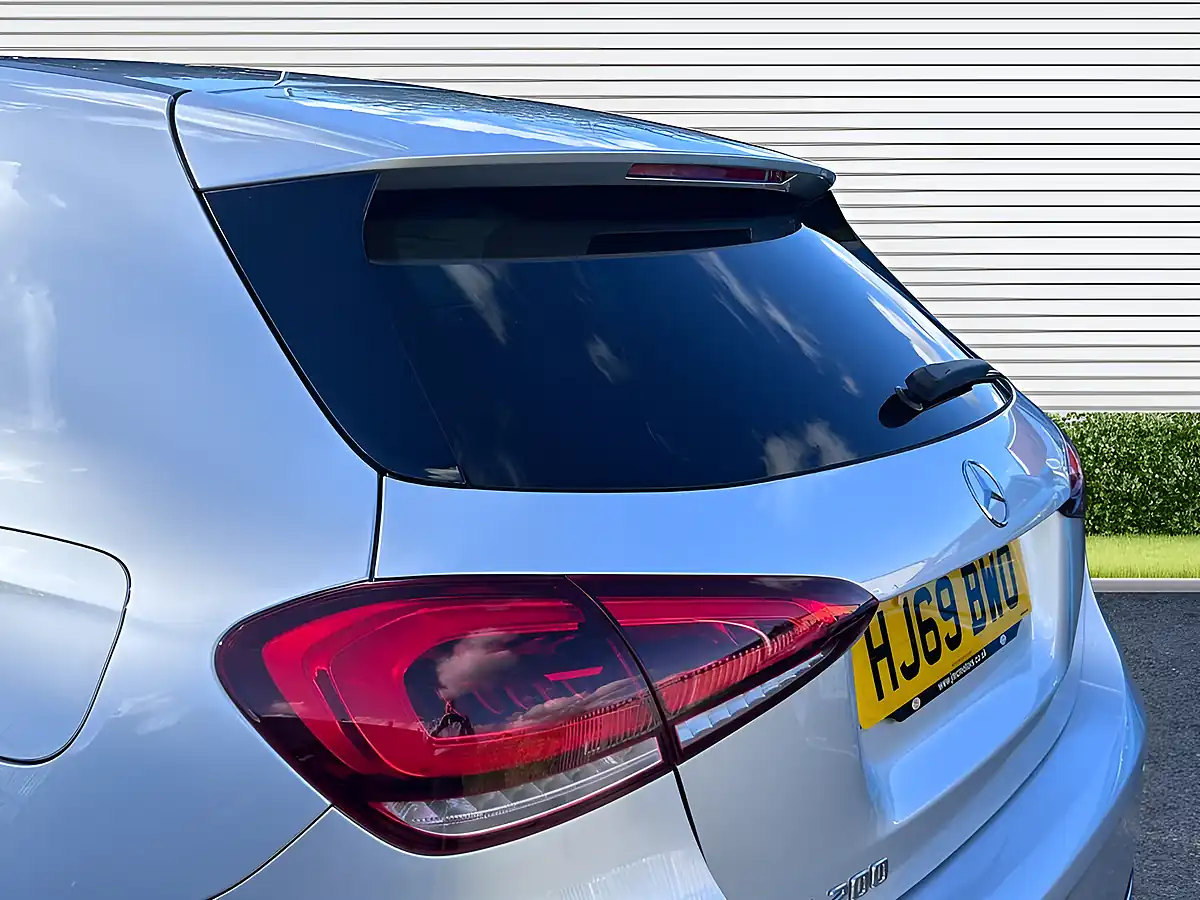 Used 2019 Mercedes-Benz a Class AMG Line (premium 2) Iridium Silver - Interior and Exterior details 16