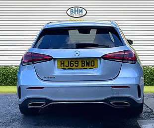 Used 2019 Mercedes-Benz a Class AMG Line (premium 2) Iridium Silver - Interior and Exterior details 17