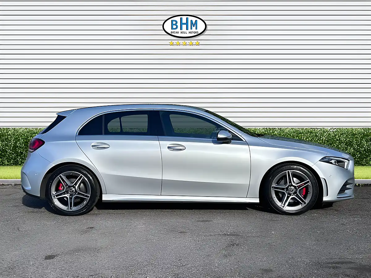 Used 2019 Mercedes-Benz a Class AMG Line (premium 2) Iridium Silver - Interior and Exterior details 2