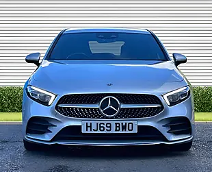 Used 2019 Mercedes-Benz a Class AMG Line (premium 2) Iridium Silver - Interior and Exterior details 3