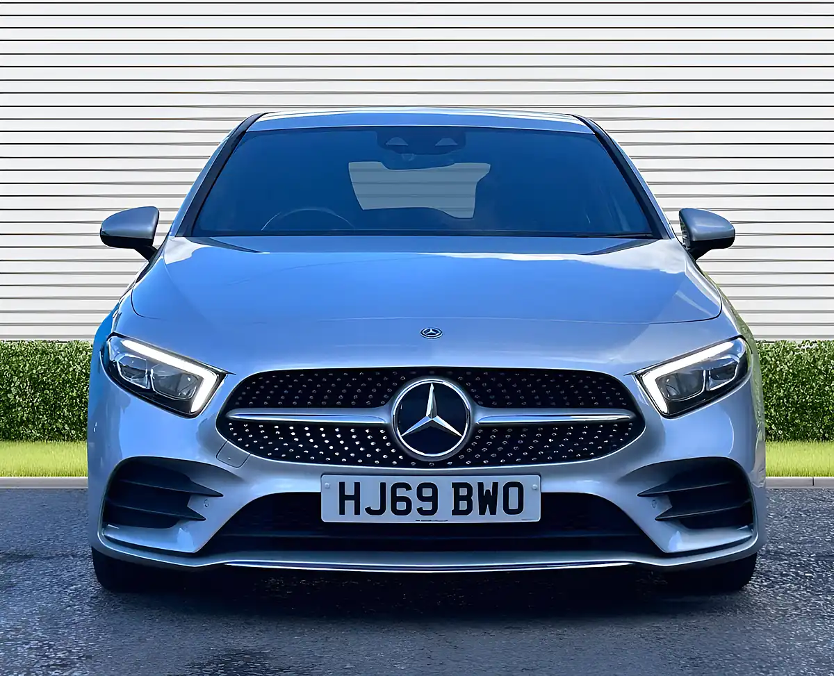 Used 2019 Mercedes-Benz a Class AMG Line (premium 2) Iridium Silver - Interior and Exterior details 3