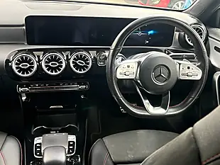 Used 2019 Mercedes-Benz a Class AMG Line (premium 2) White - Interior and Exterior details 11