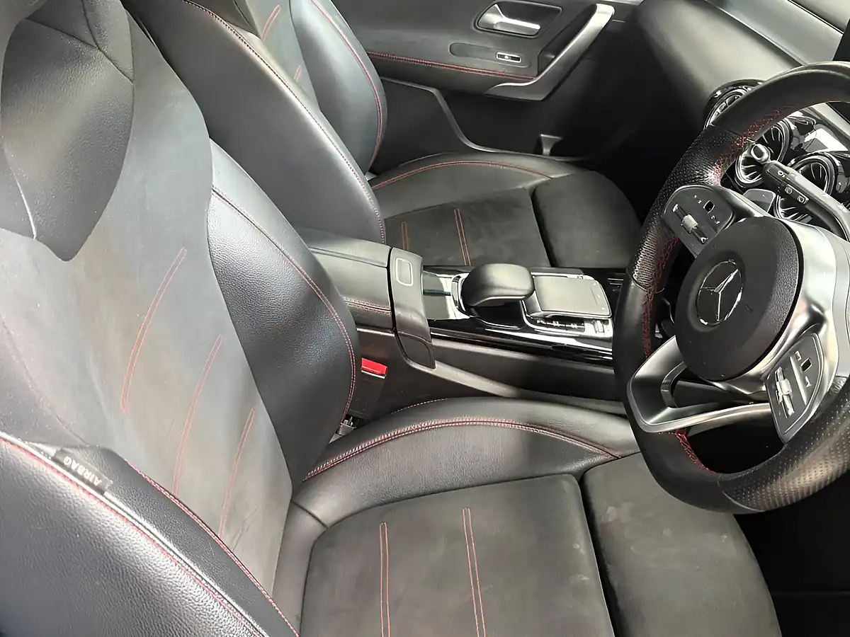 Used 2019 Mercedes-Benz a Class AMG Line (premium 2) White - Interior and Exterior details 12