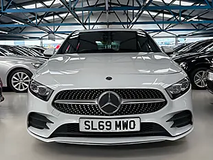 Used 2019 Mercedes-Benz a Class AMG Line (premium 2) White - Interior and Exterior details 4