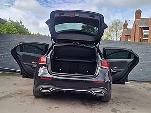 Used 2019 Mercedes-Benz a Class AMG Line (premium) Black - Interior and Exterior details 12