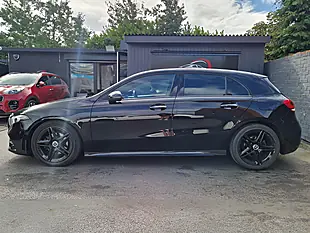 Used 2019 Mercedes-Benz a Class AMG Line (premium) Black - Interior and Exterior details 6