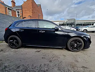 Used 2019 Mercedes-Benz a Class AMG Line (premium) Black - Interior and Exterior details 7