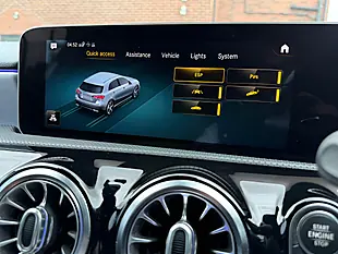 Used 2019 Mercedes-Benz a-Class AMG Line (premium) Black - Interior and Exterior details 16