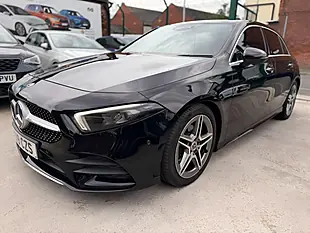 Used 2019 Mercedes-Benz a-Class AMG Line (premium) Black - Interior and Exterior details 5