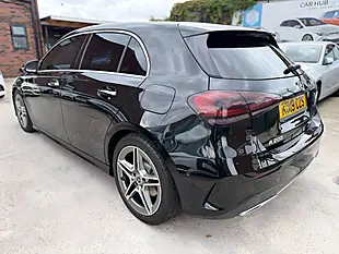 Used 2019 Mercedes-Benz a-Class AMG Line (premium) Black - Interior and Exterior details 7