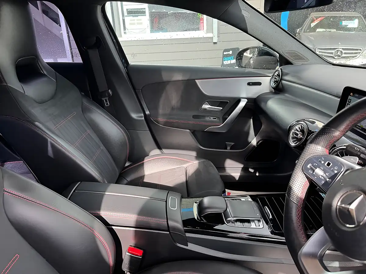 Used 2019 Mercedes-Benz a Class AMG Line Premium Black - Interior and Exterior details 12
