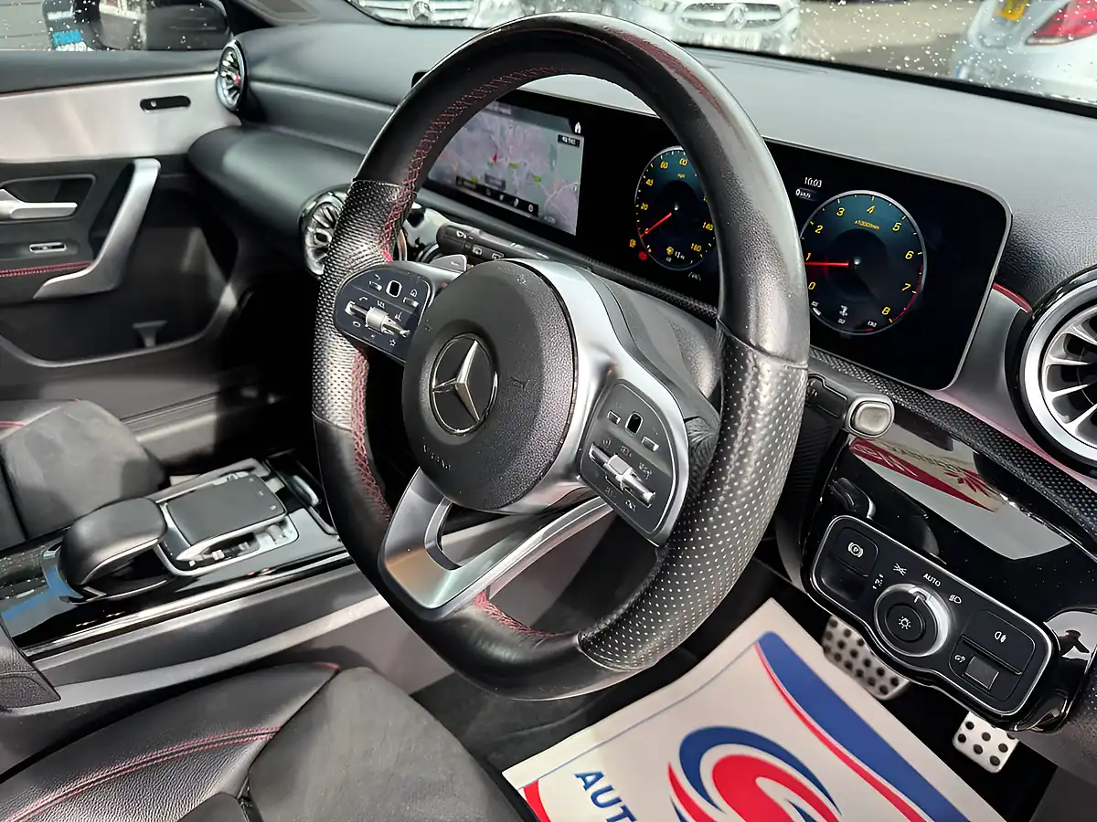 Used 2019 Mercedes-Benz a Class AMG Line Premium Black - Interior and Exterior details 15