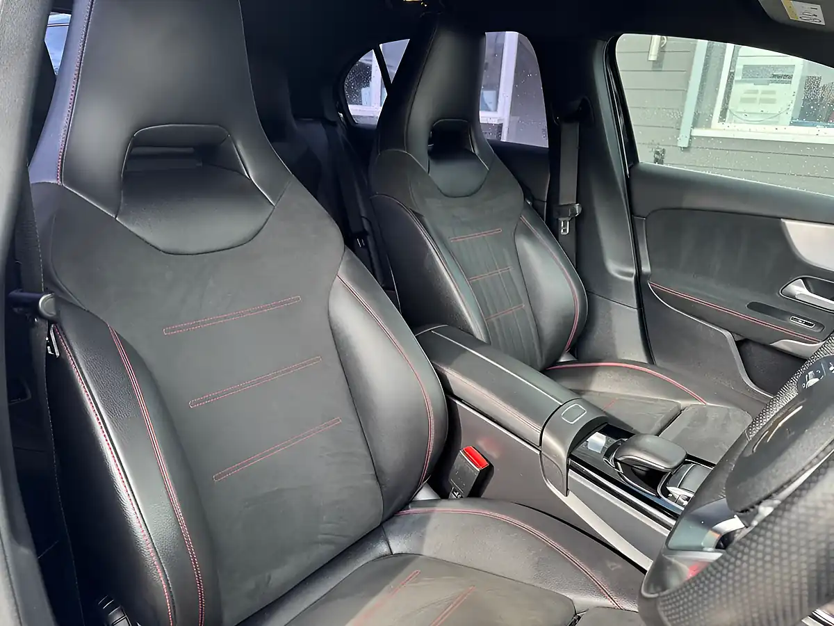 Used 2019 Mercedes-Benz a Class AMG Line Premium Black - Interior and Exterior details 17