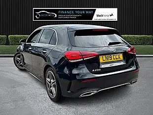 Used 2019 Mercedes-Benz a Class AMG Line Premium Black - Interior and Exterior details 8