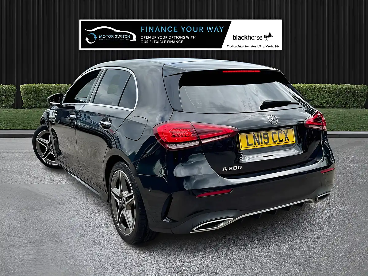 Used 2019 Mercedes-Benz a Class AMG Line Premium Black - Interior and Exterior details 8