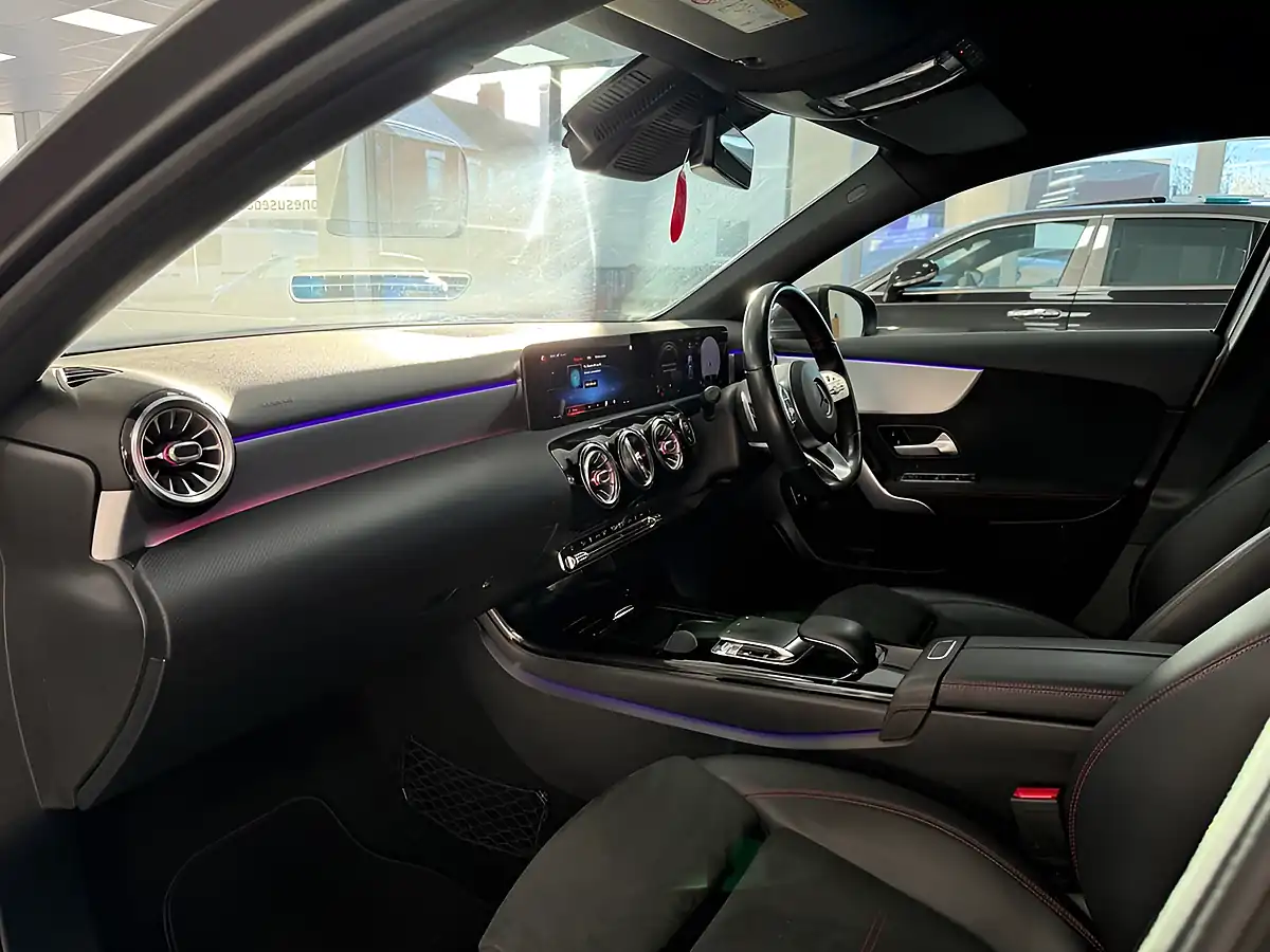 Used 2019 Mercedes-Benz a-Class AMG Line (premium) Grey - Interior and Exterior details 12