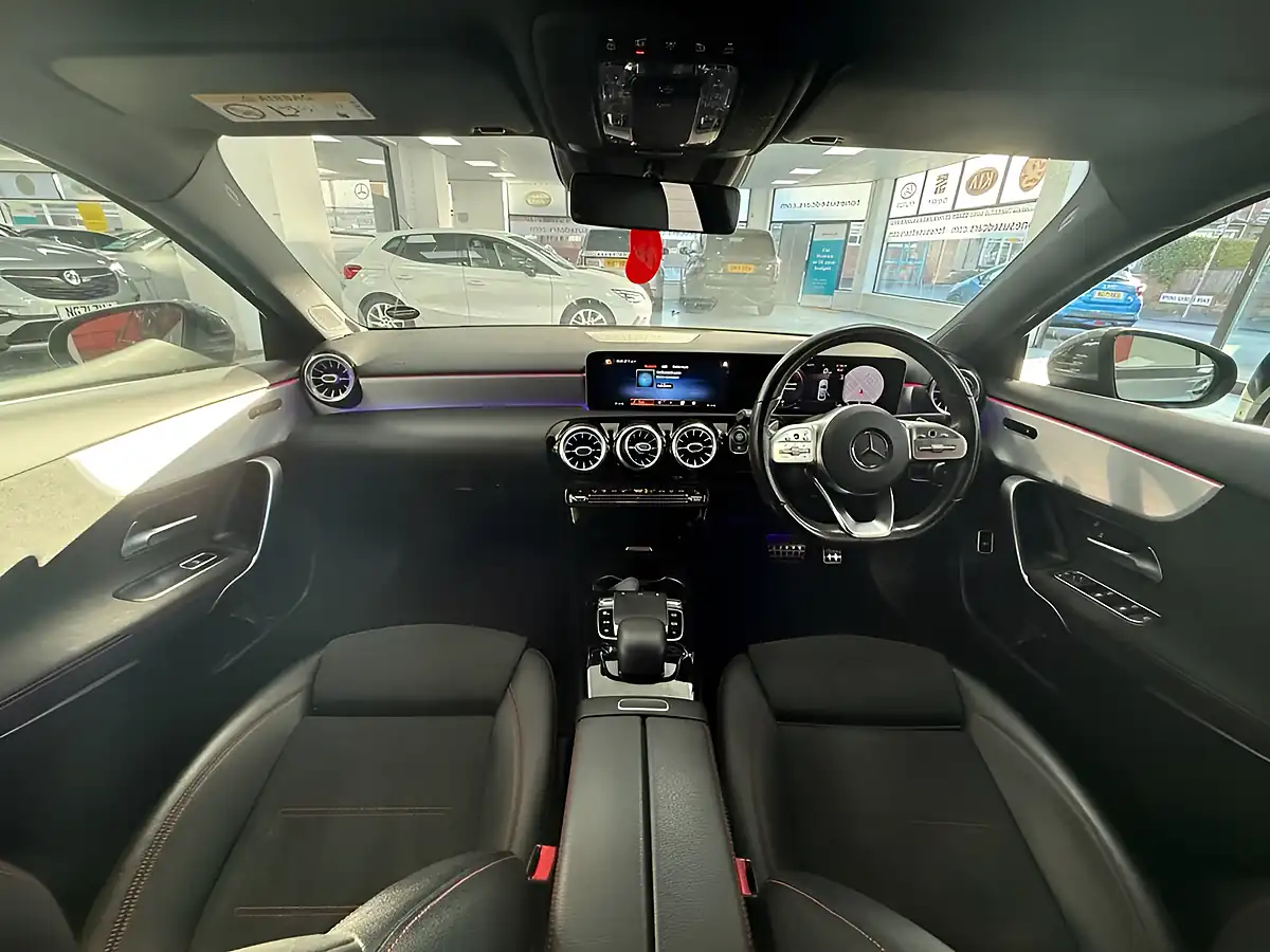 Used 2019 Mercedes-Benz a-Class AMG Line (premium) Grey - Interior and Exterior details 7