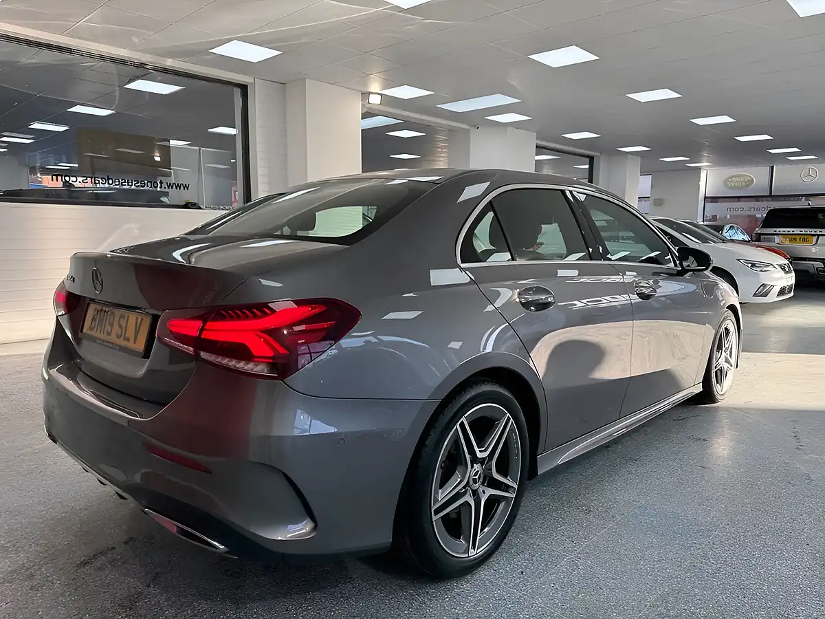Used 2019 Mercedes-Benz a-Class AMG Line (premium) Grey - Interior and Exterior details 9