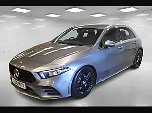 Used 2019 Mercedes-Benz a Class AMG Line Premium Grey - Interior and Exterior details 4