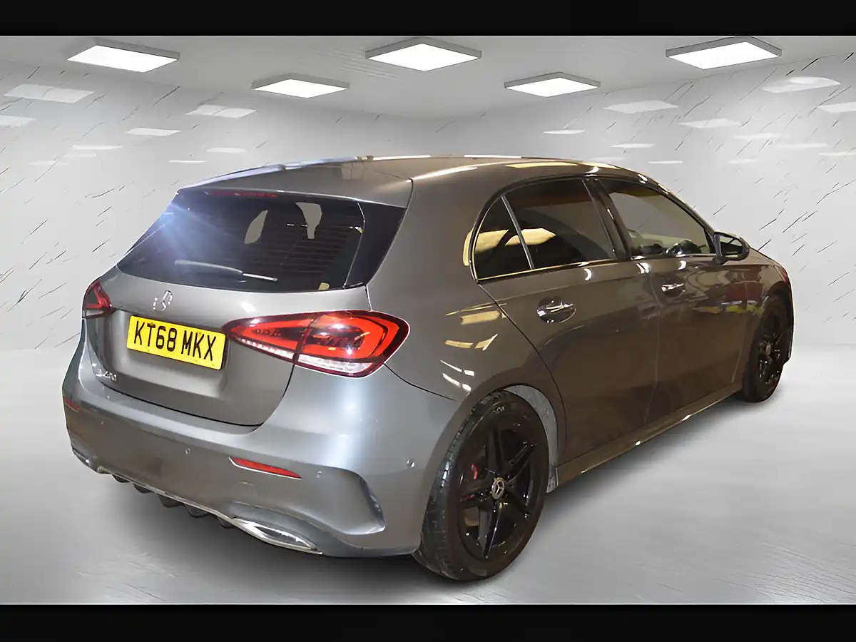 Used 2019 Mercedes-Benz a Class AMG Line Premium Grey - Interior and Exterior details 6