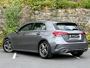 Used 2019 Mercedes-Benz a Class AMG Line Premium Grey - Interior and Exterior details 4