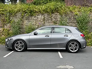 Used 2019 Mercedes-Benz a Class AMG Line Premium Grey - Interior and Exterior details 5