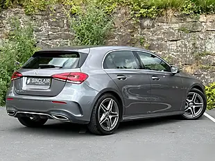 Used 2019 Mercedes-Benz a Class AMG Line Premium Grey - Interior and Exterior details 8