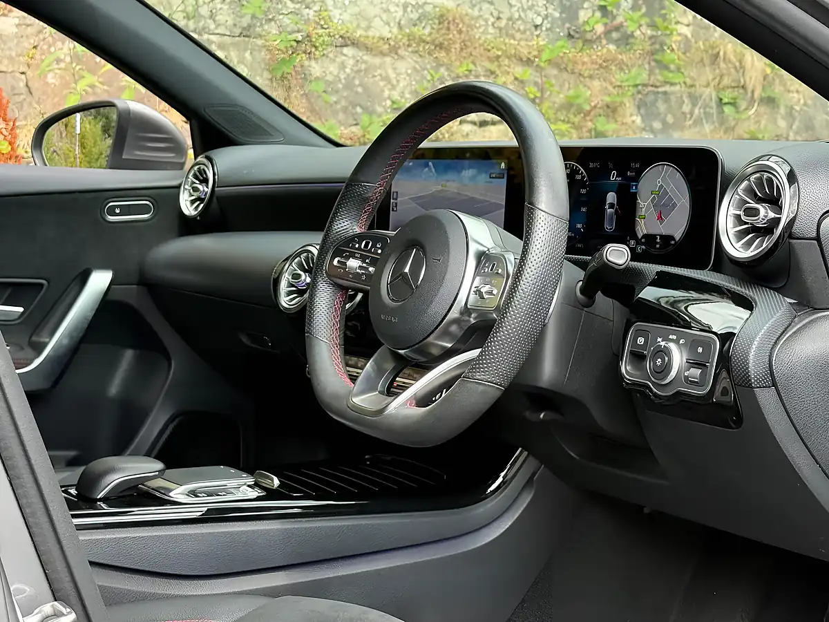 Used 2019 Mercedes-Benz a Class AMG Line Premium Grey - Interior and Exterior details 9