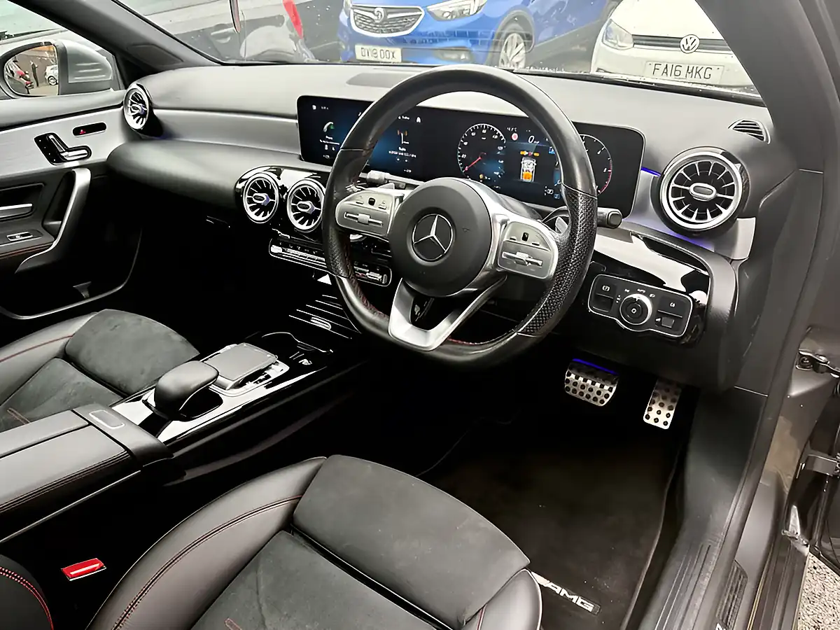 Used 2019 Mercedes-Benz a-Class AMG Line Premium+ Grey - Interior and Exterior details 15