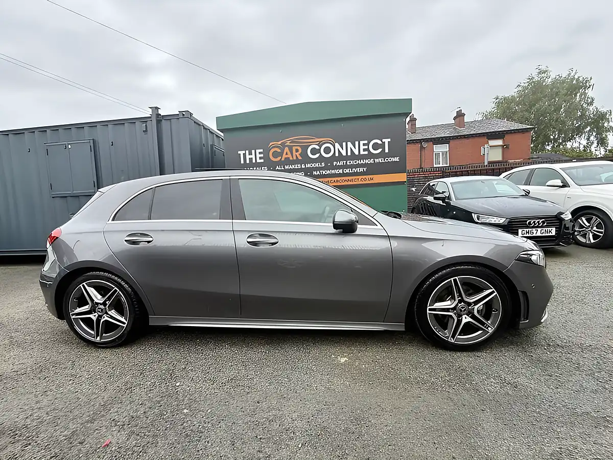 Used 2019 Mercedes-Benz a-Class AMG Line Premium+ Grey - Interior and Exterior details 4