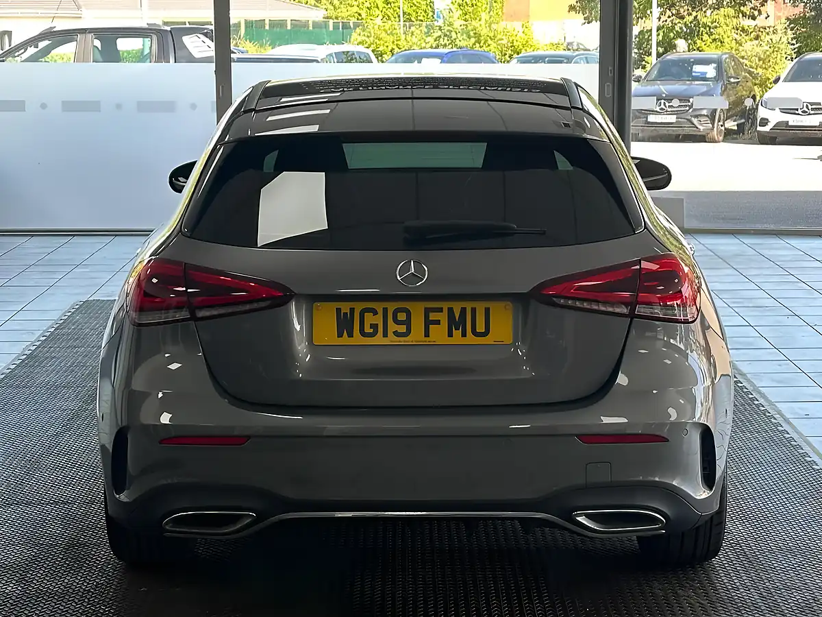 Used 2019 Mercedes-Benz a Class AMG Line Premium Grey - Interior and Exterior details 10