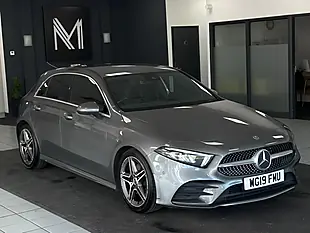 Used 2019 Mercedes-Benz a Class AMG Line Premium Grey - Interior and Exterior details 2