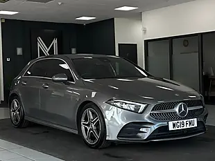 Used 2019 Mercedes-Benz a Class AMG Line Premium Grey - Interior and Exterior details 3