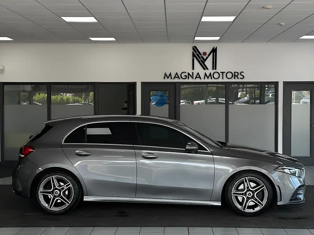 Used 2019 Mercedes-Benz a Class AMG Line Premium Grey - Interior and Exterior details 4
