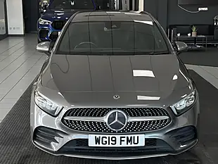 Used 2019 Mercedes-Benz a Class AMG Line Premium Grey - Interior and Exterior details 5