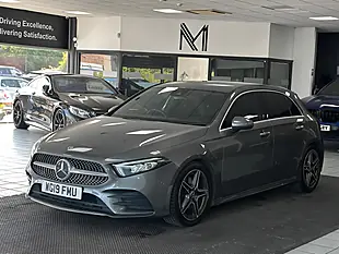 Used 2019 Mercedes-Benz a Class AMG Line Premium Grey - Interior and Exterior details 6